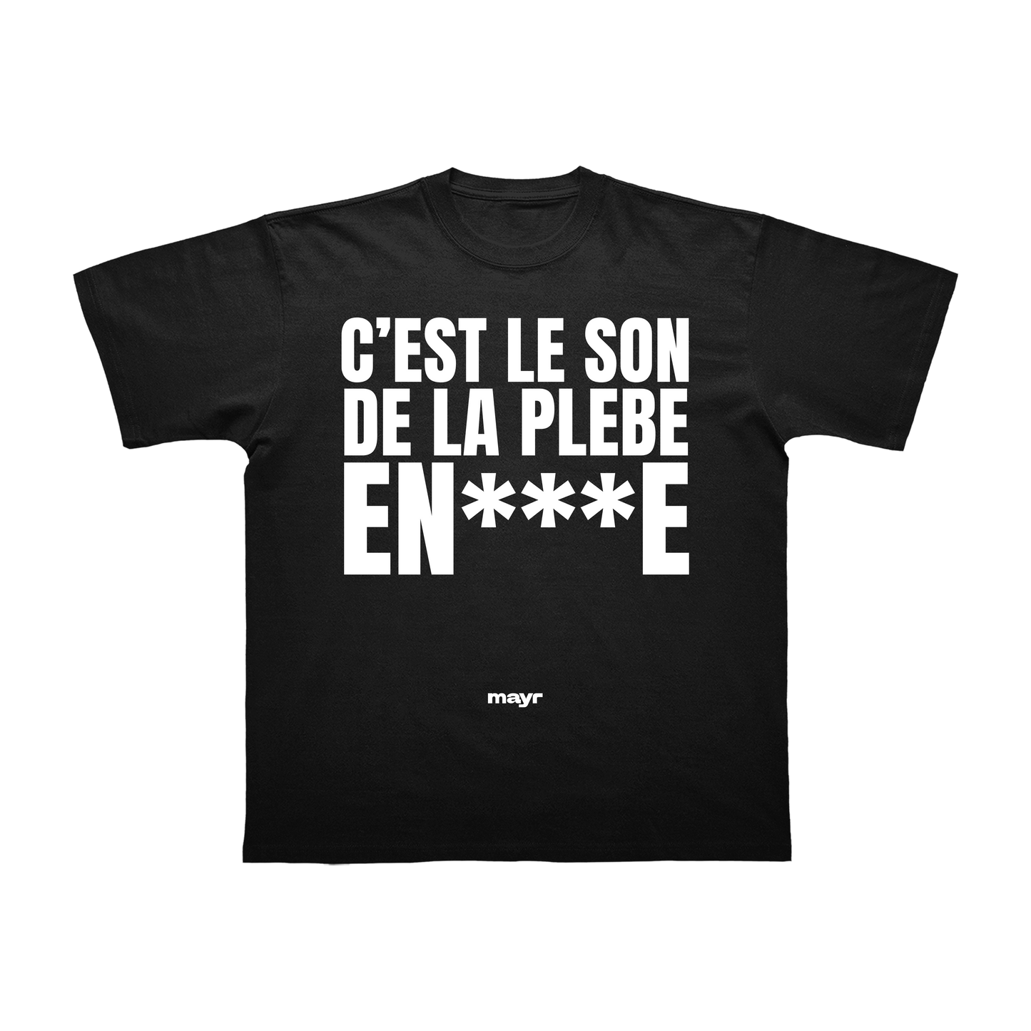 t-shirt noir «LSPE»
