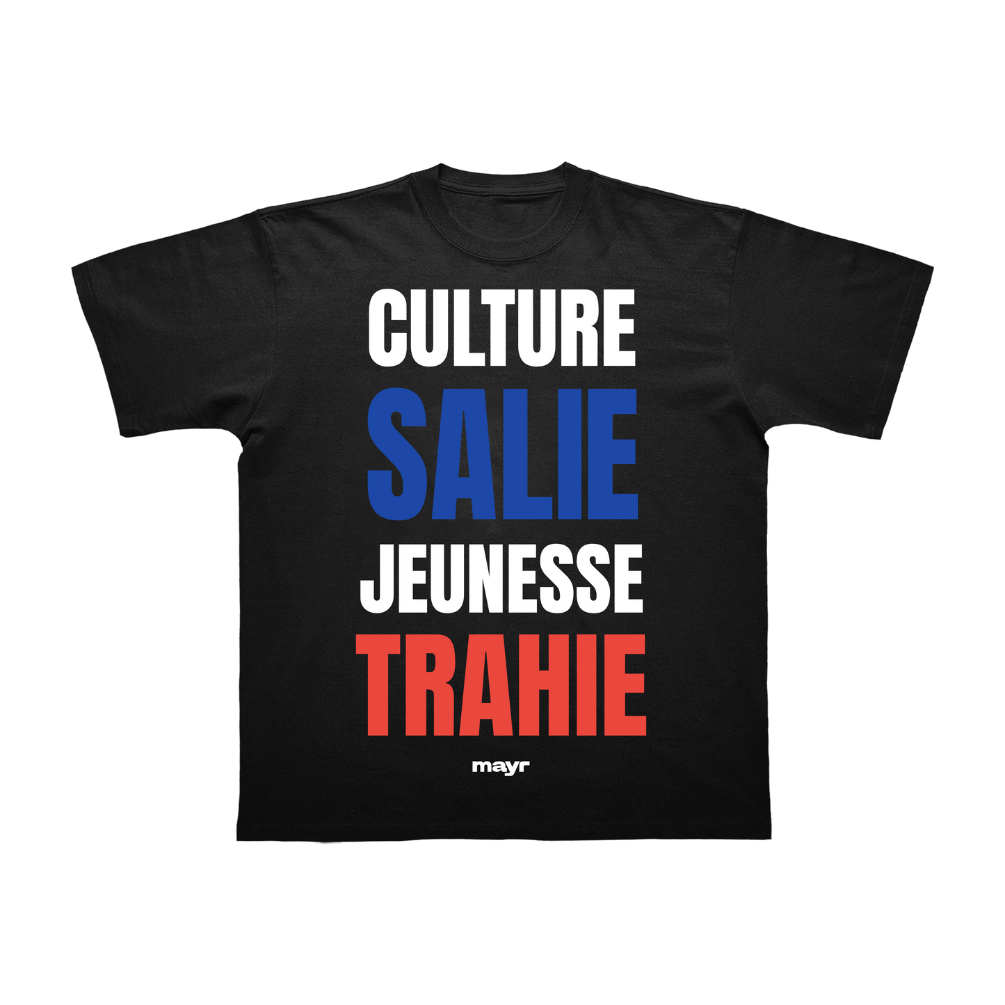 t-shirt noir «CSJT»