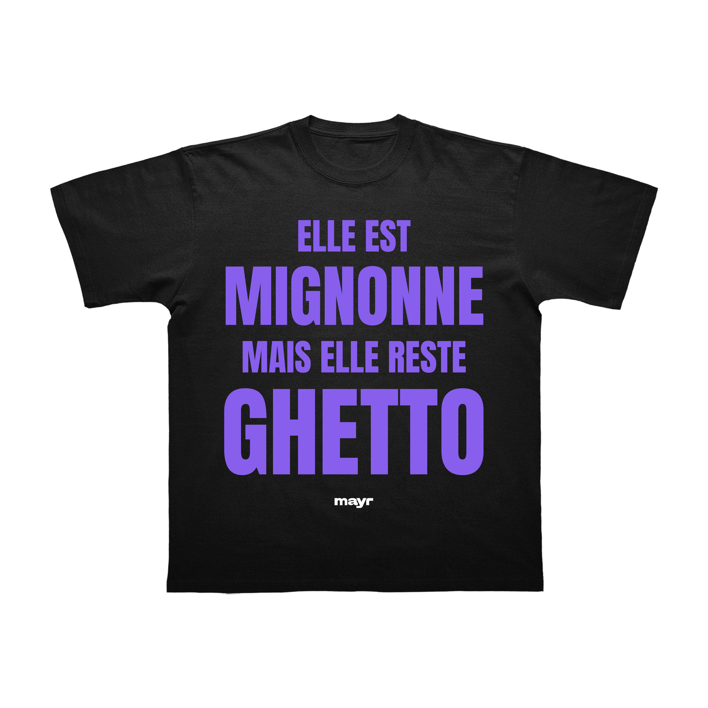 t-shirt noir «EMRG»