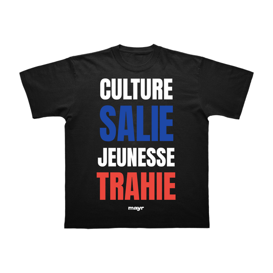 t-shirt noir «CSJT»