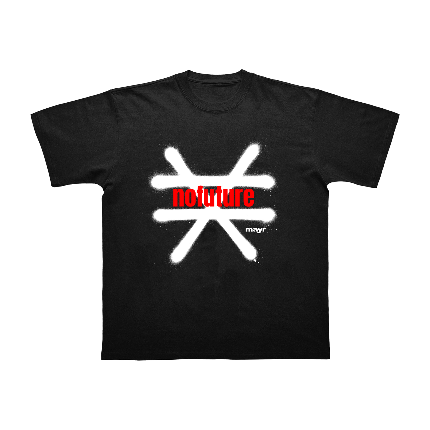 t-shirt noir «nft»